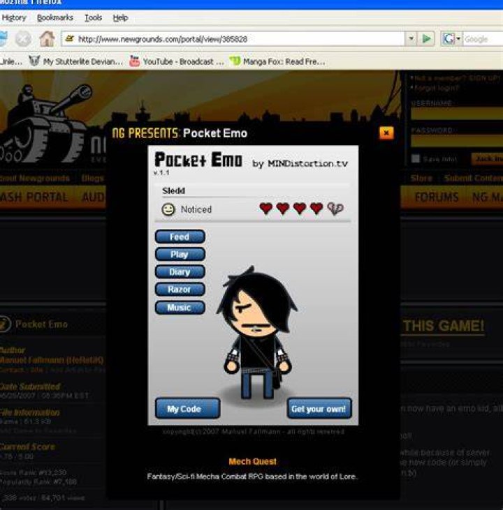 Pocket Emo by Stutterlite on DeviantArt