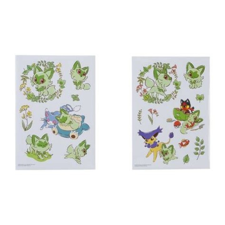 Pokemon Center Original Wall Sticker Set (2 pcs) Encounter&Hospitality