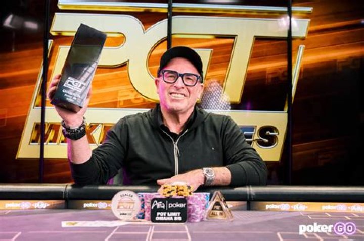 PokerGO Tour Poker Player Jimmy D'Ambrosio PGT