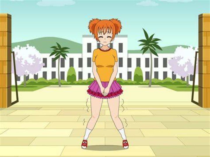 Pompoms Pee Desperation by Brooms17 on DeviantArt
