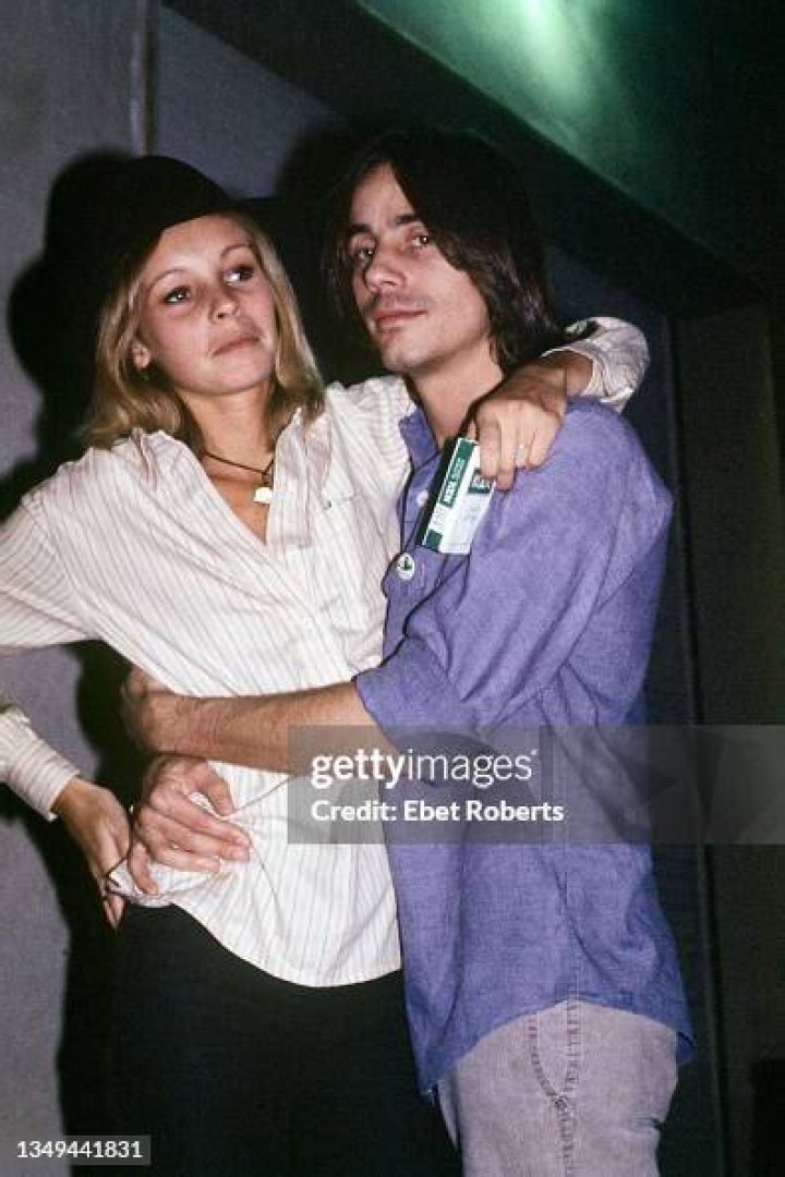 Portrait of Australian model Lynne Sweeney and American Rock, Pop