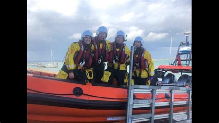 Portsmouth RNLI volunteer Kim Dugan prepares for her first Christmas as