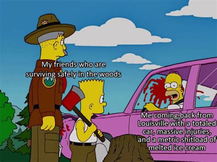 Posting a Simpsons related Project Zomboid meme every day until I don't