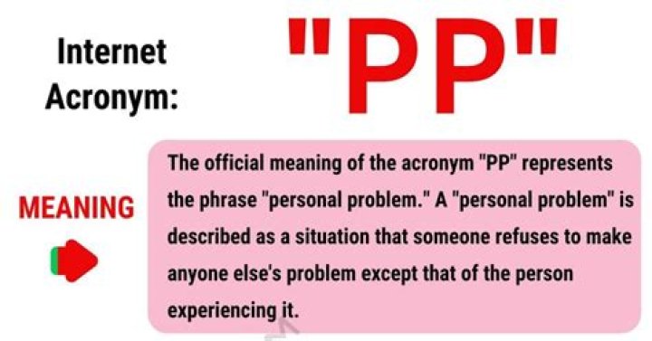 PP Meaning The Definition of PP and How to Use It Correctly? &bull; 7ESL