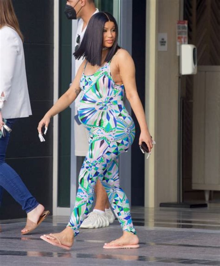 Pregnant CARDI B Out in New Jersey 08/16/2021 HawtCelebs