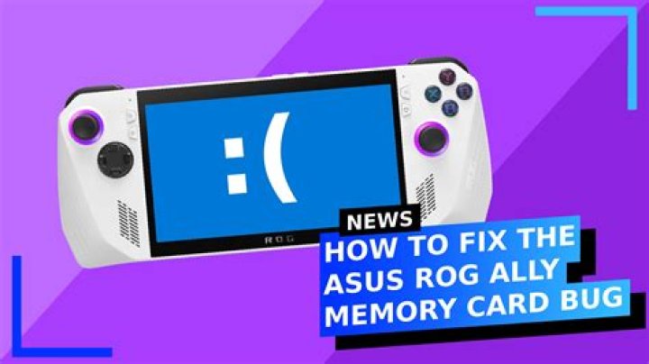 PSA The ASUS ROG Ally SD Card Slot Is Broken (How to Fix)