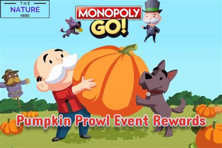 Pumpkin Prowl Event in Monopoly Go, All Pumpkin Prowl Event Rewards in Monopoly GO