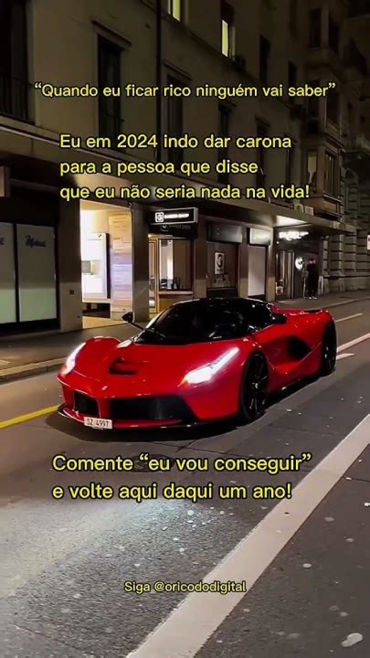 Quando eu ficar rico n&atilde;o direi nada, mas haver&atilde;o sinais🤷🏻&zwj;♂️😂 