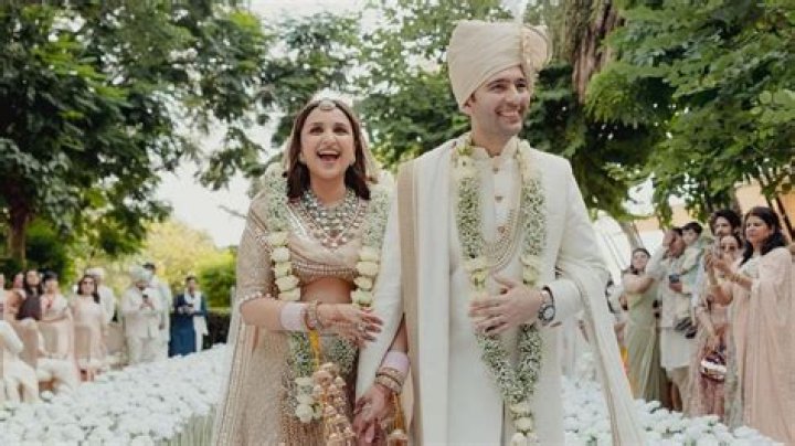 Raghav Chadha and Parineeti Chopra's engagement