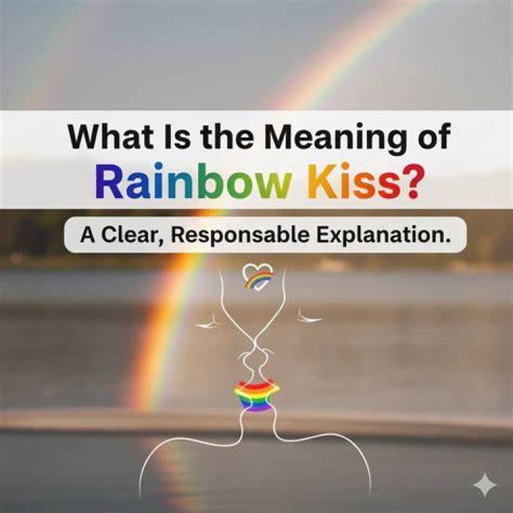 Rainbow Kiss meaning TikTok reacts to explicit meaning of the viral