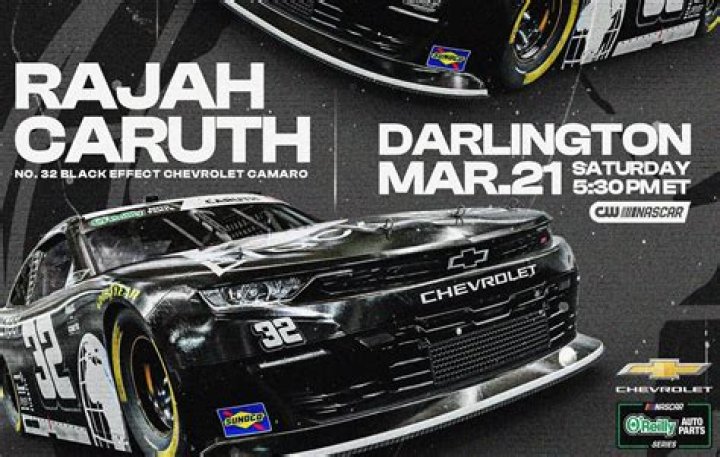 Rajah Caruth 3rd Black NASCAR driver to win national race NBC