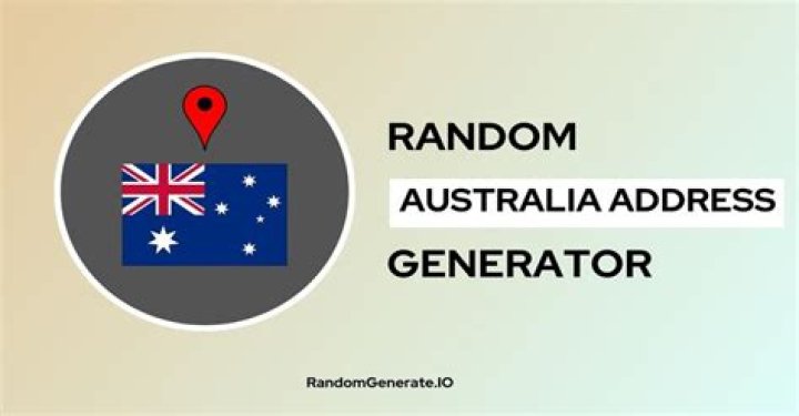 Random Australian Address Generator