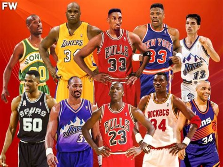 Ranking The 10 Greatest NBA Players Of The 90s Fadeaway World