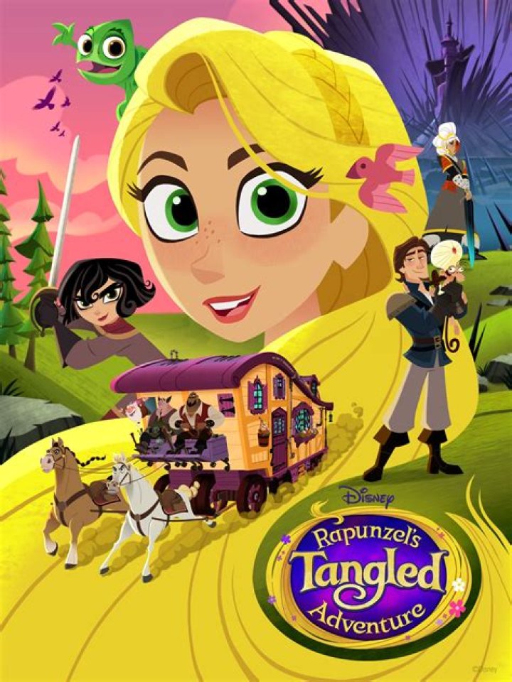 Rapunzel [Tangled The Series] Brown hair cartoon, Disney rapunzel