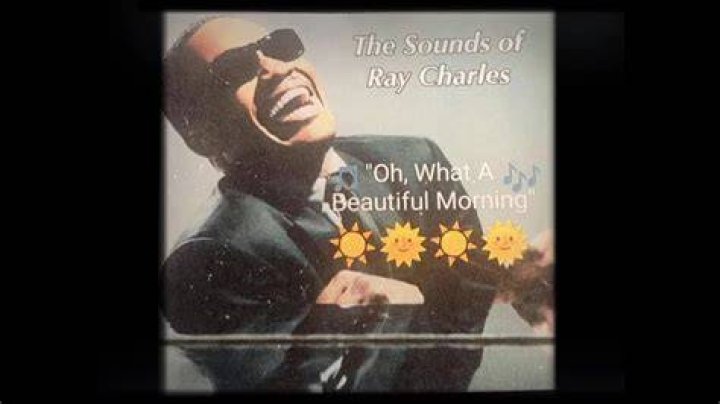 Ray Charles Oh, What A Beautiful Morning Lyrics YouTube