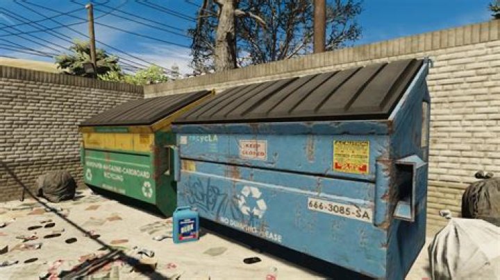 Real Bins & Dumpsters GTA 5 Mods