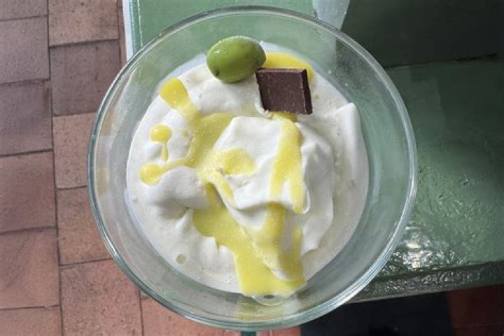 Receta de helado de aceite de oliva Coarval
