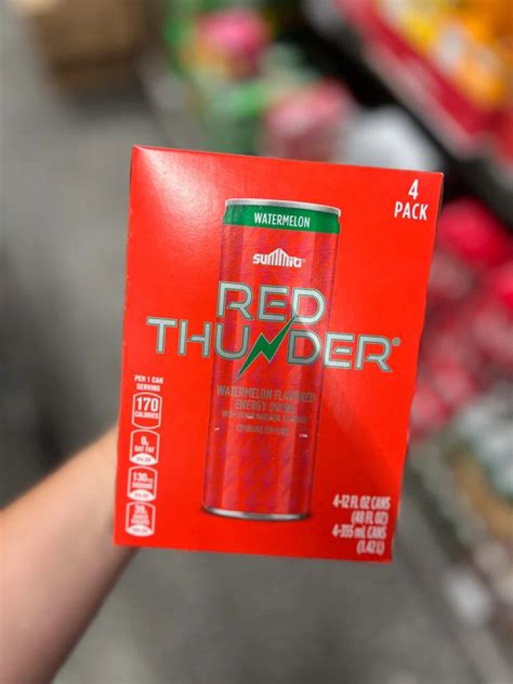 Red Thunder Energy Drink Original 6x250ml ALDI