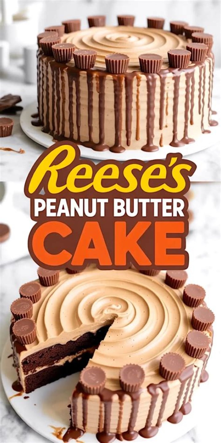 Reese Cake Birthday Cakes Swiss Meringue Buttercream Just Cakes My