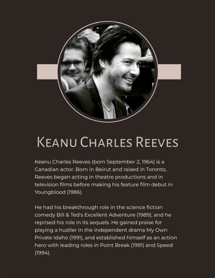 Reeves Biography