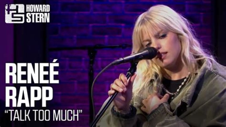 Rene&eacute; Rapp Talk Too Much (Lyrics) 💗♫ YouTube
