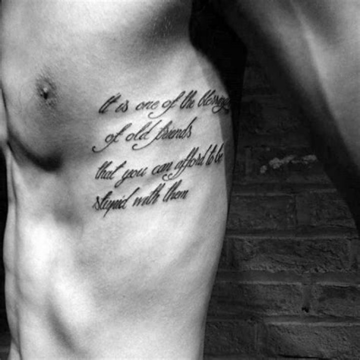Rib Tattoo Quotes, Song Tattoos, Dream Tattoos, Friend Tattoos, Tatoos