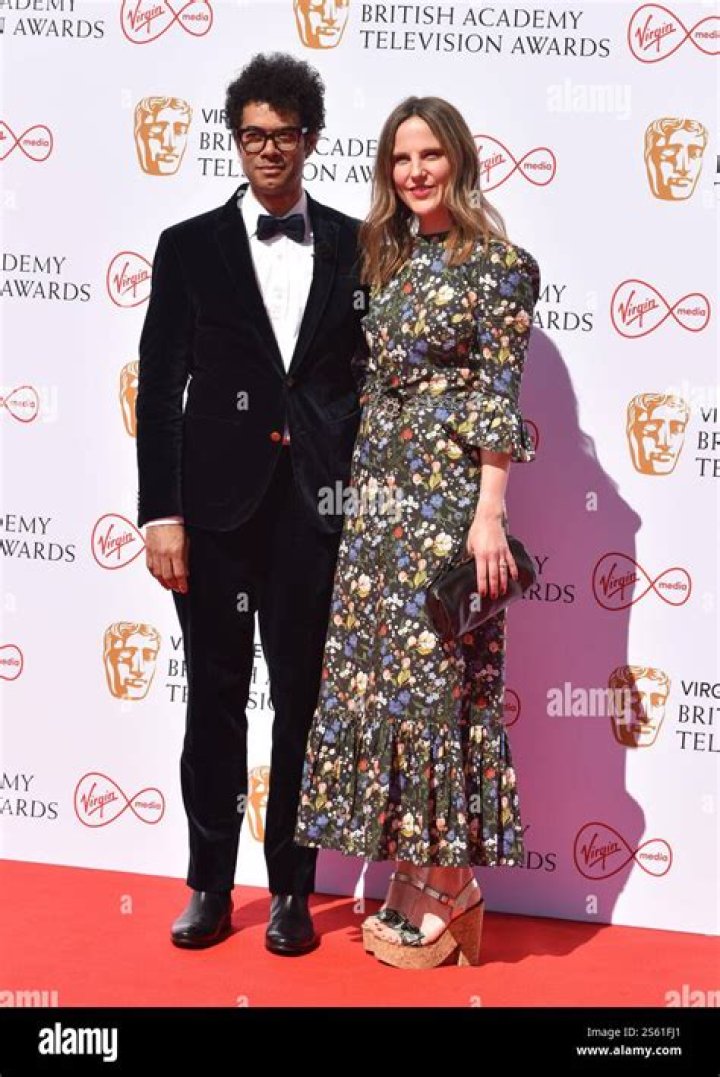 Richard Ayoade and Lydia Fox attend the Virgin Media British Academy