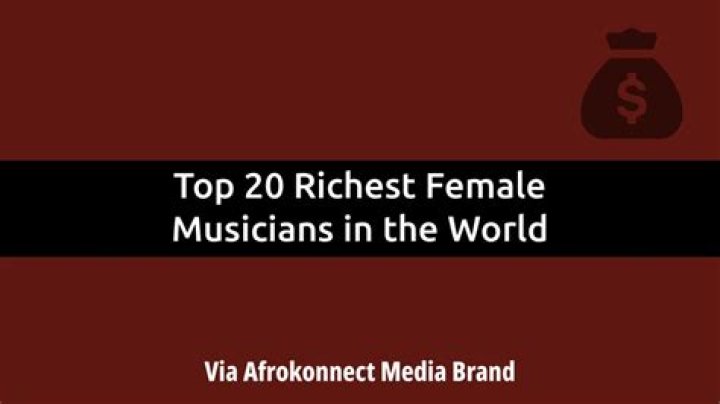 Richest Female Musicians In The World 2022 Top 20 List 2021 Forbes