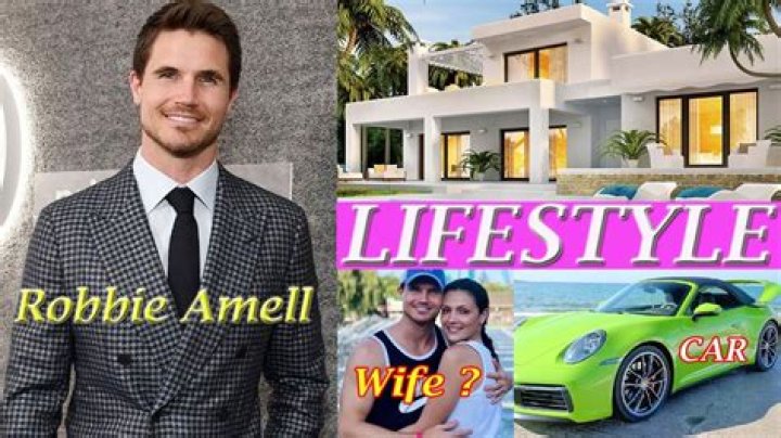 Robbie Amell siblings, wife, net worth, height, movies and TV shows