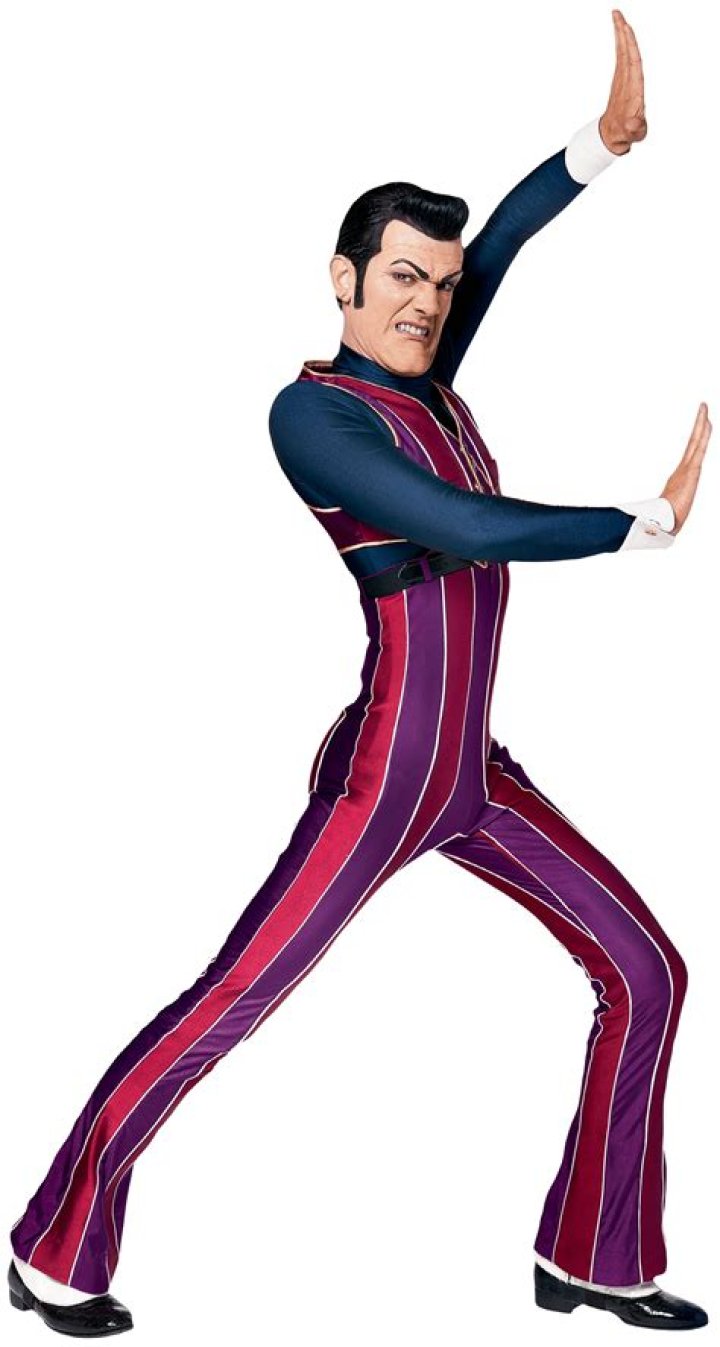 Robbie Rotten Trying To Hold The Wall Lazy Town Robbie Rotten Png
