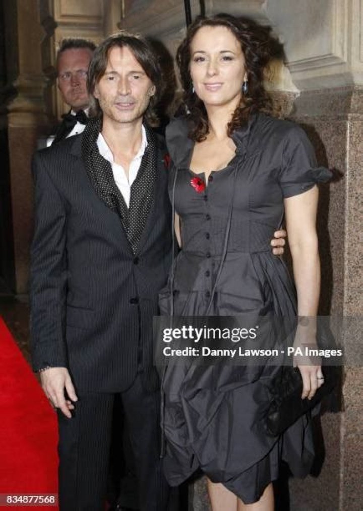 Robert Carlyle and his wife Anastasia Shirley at the "The Mighty Celt