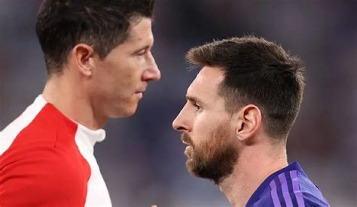 Robert Lewandowski vs Lionel Messi Bayern Munich and Barcelona