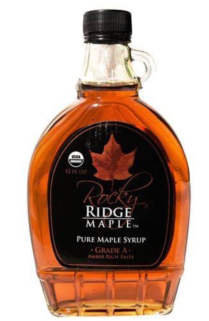 Rocky Ridge Maple Pure Maple Syrup Grade A Amber Rich 12 fl oz