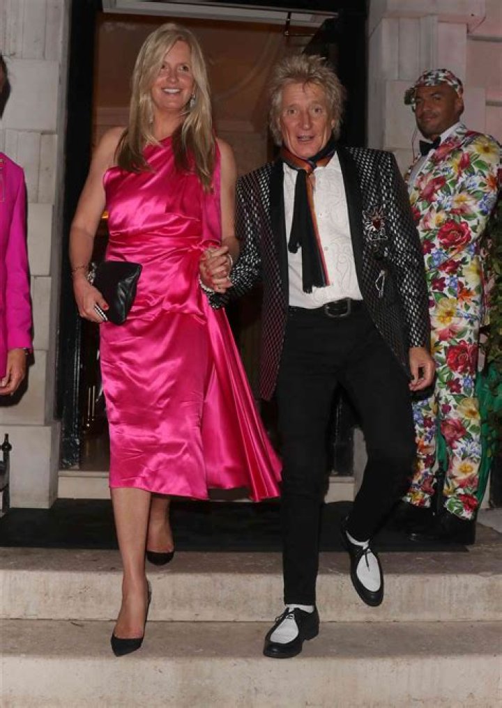 Rod Stewart helped wife Penny Lancaster battle through dyslexia after