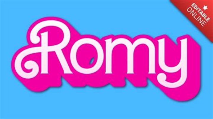 Romy Font