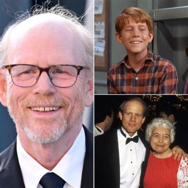 Ron Howard wept when his mother was cast in a role years after she had