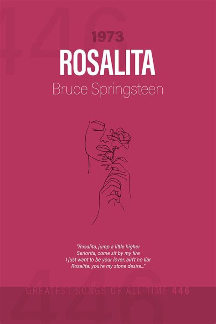 Rosalita.... Springsteen lyrics, Bruce springsteen, Bruce springsteen