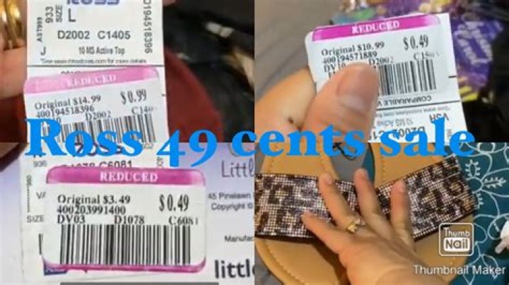 Ross 49 cents sale/ Ross venta de 49 centavos YouTube