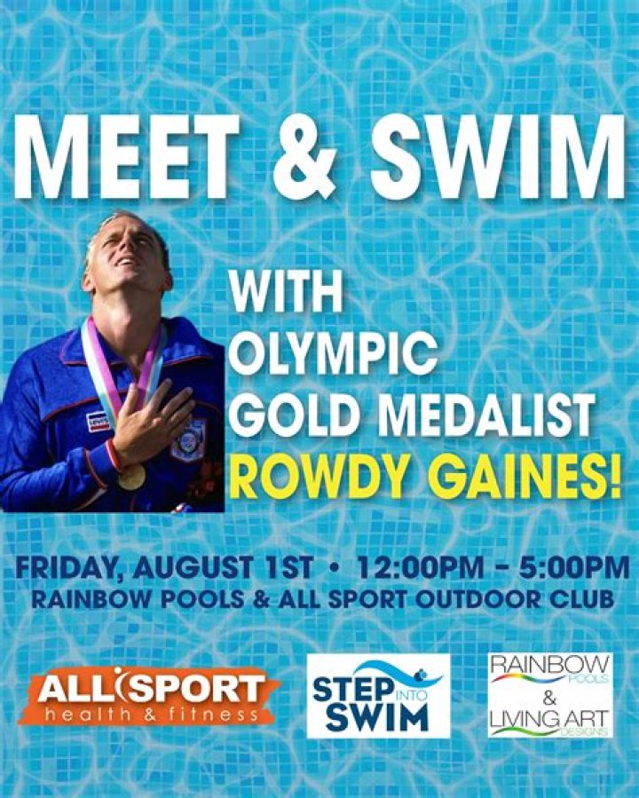 Rowdy Gaines Swim Meet 2024 Meg Beverley