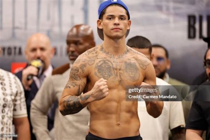 Ryan Garcia Weighs In at 140lbs for Fortuna Fight