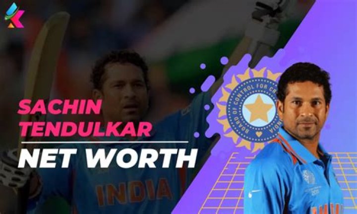 Sachin Tendulkar Net Worth in rupees