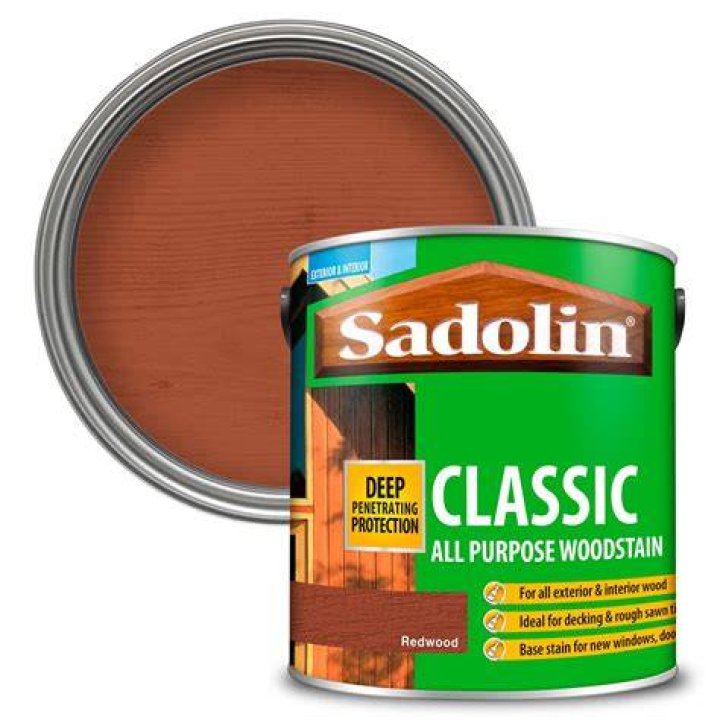 Sadolin Classic All Purpose Woodstain Ebony 2.5 Litre TotalDIY