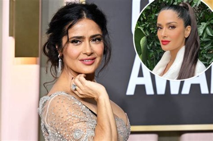 Salma Hayek, 56, is 'aging backwards' in glam new photo