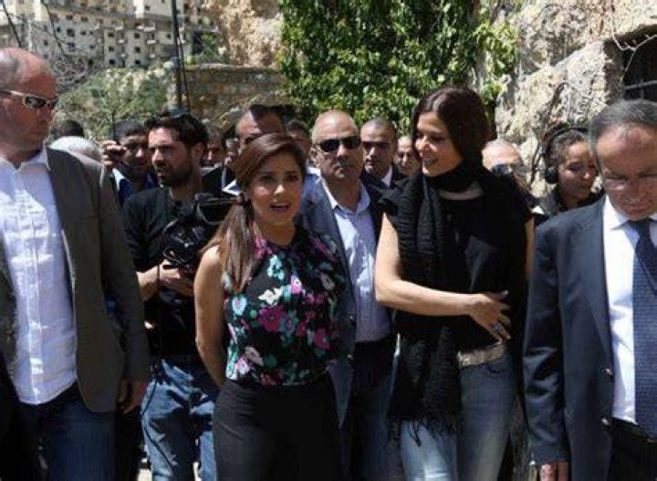 Salma Hayek visits Lebanon to launch "The Prophet"