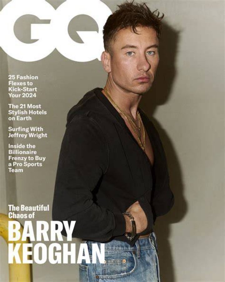 SALTBURN Star Barry Keoghan Covers GQ's February Issue Tom + Lorenzo
