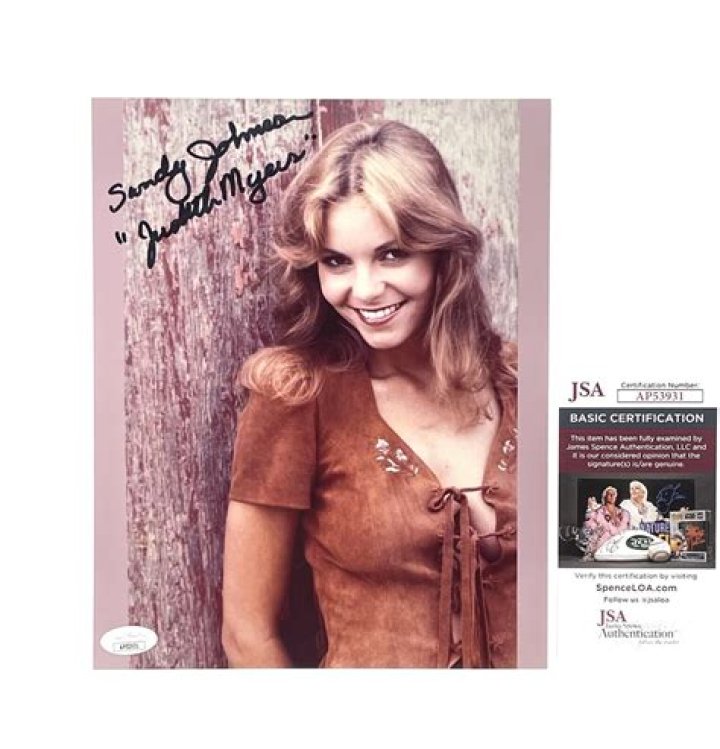 Sandy Johnson Cowgirl signed photo