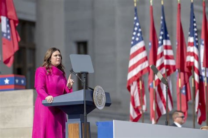 Sarah Huckabee Sanders Delivers An Encore As Trump&rsquo;s Spin Doctor