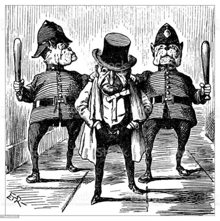 Satire De Londres British Caricature Illustrations Cartoon Bd Handshake
