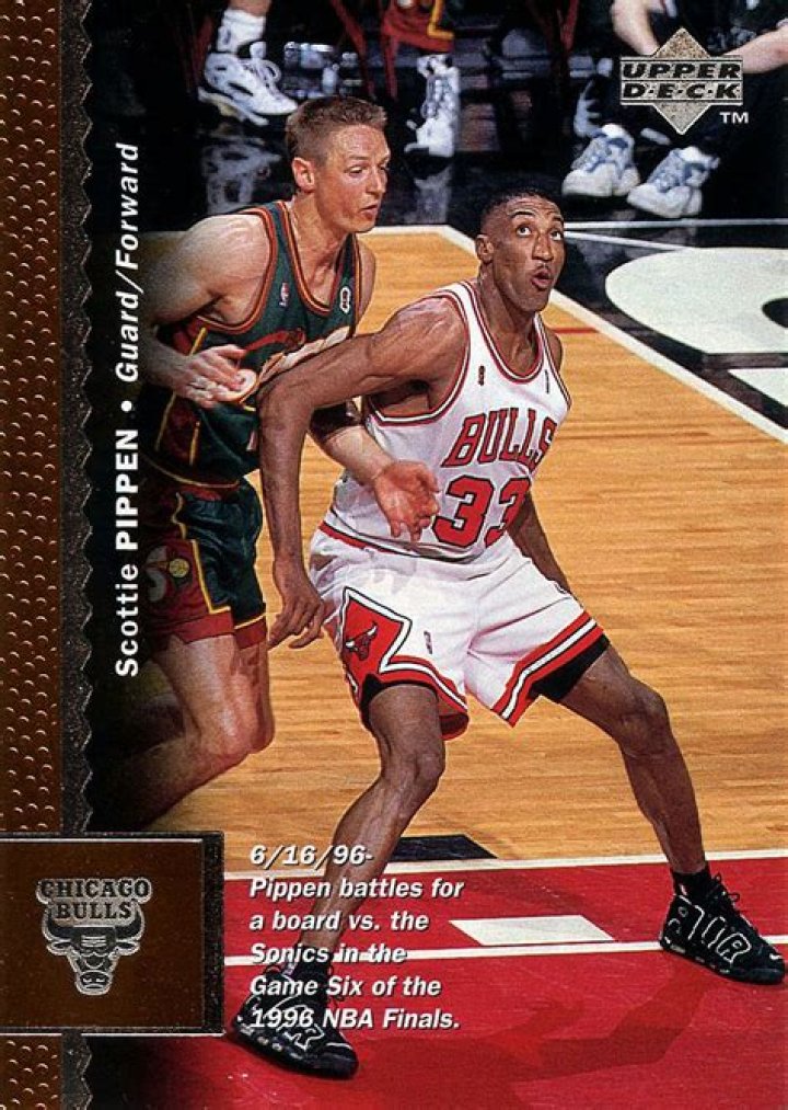 Scottie Pippen 1996 Chicago Bulls Championship Ring With Etsy