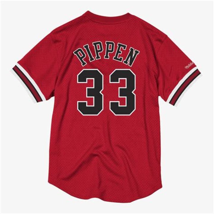 Scottie Pippen Name and Number Muscle Tee Mens Black Stateside Sports